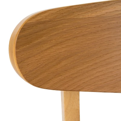 Christopher Knight Home Isador Mid Century Modern Upholstered Rubberwood Dining Chairs (Set Of 4) 7 Christopher Knight Home Isador Mid Century Modern Upholstered Rubberwood Dining Chairs (Set Of 4) - Image 5