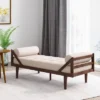 Rayle Contemporary Tufted Chaise Lounge With Rolled Accent Pillows - Christopher Knight Home 2 Rayle Contemporary Tufted Chaise Lounge With Rolled Accent Pillows - Christopher Knight Home -Christopher Knight Home GUEST 7c1596d2 58d1 455e bee1 15ff4fab1f04