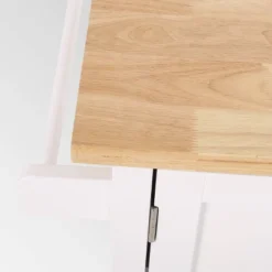 Finzer Farmhouse Kitchen Cart White - Christopher Knight Home 9 Finzer Farmhouse Kitchen Cart White - Christopher Knight Home -Christopher Knight Home GUEST 7c4bcfbe 8488 4423 9f7d f198df34be2c