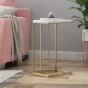 Durand Modern Glam End Table White - Christopher Knight Home -Christopher Knight Home GUEST 7c4f2fab 881e 404d 8e5d 4cc1b72cd1c5