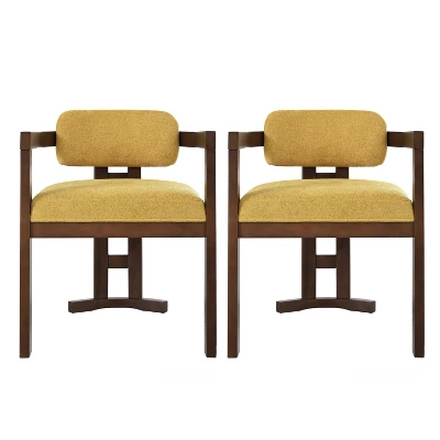 Christopher Knight Home Luna Modern Rubber Wood Upholstered Dining Chair(Set Of 2) 13 Christopher Knight Home Luna Modern Rubber Wood Upholstered Dining Chair(Set Of 2) - Image 11
