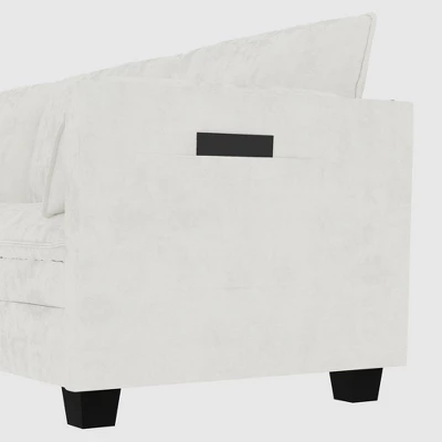 Christopher Knight Home 141.5'' Fabric U-Shaped Sectional Sofa With Ottoman And Pockets 5 Christopher Knight Home 141.5'' Fabric U-Shaped Sectional Sofa With Ottoman And Pockets - Image 3