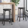 Set Of 2 Skyla Modern Industrial Swivel Counter Height Barstool - Christopher Knight Home -Christopher Knight Home GUEST 887b3b1e c8d5 4b83 b7d3 7aebda94678e