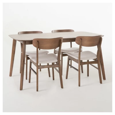 5pc Lucious 60" Dining Set - Christopher Knight Home 10 5pc Lucious 60" Dining Set - Christopher Knight Home - Image 8