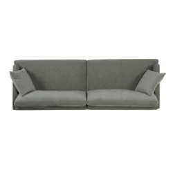 Malverne Contemporary 3 Seater Fabric Sofa With Accent Pillows Gray/Dark Brown - Christopher Knight Home 14 Malverne Contemporary 3 Seater Fabric Sofa With Accent Pillows Gray/Dark Brown - Christopher Knight Home -Christopher Knight Home GUEST 888679f4 e7ce 470c 80ac 8939e9e48c78