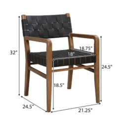 Christopher Knight Home Prosen Faux Leather And Rubberwood Dining Chair (Set Of 2) 13 Christopher Knight Home Prosen Faux Leather And Rubberwood Dining Chair (Set Of 2) -Christopher Knight Home GUEST 8e8bc0e1 fef0 43f3 a39f 81a6e19934f9