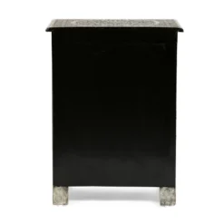 Deschutes Handcrafted Boho 3 Drawer Nightstand Silver - Christopher Knight Home -Christopher Knight Home GUEST 8eed8f2a 5398 4a62 9cf7 336a6b8dba0d