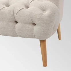 Adelia Contemporary Tufted Sofa Beige - Christopher Knight Home -Christopher Knight Home GUEST 8fda15f9 df2a 4ae6 a488 b9c82a70b7e9