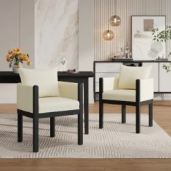 Christopher Knight Home Diana Modern Rubberwood Linen Upholstered Armchairs (Set Of 2) -Christopher Knight Home GUEST 90817050 4410 419f 889b 59cf91641587