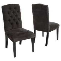 Set Of 2 Crown Top Dining Chairs - Christopher Knight Home -Christopher Knight Home GUEST 90b33605 dd9f 40e5 9fb0 0f2fad399598