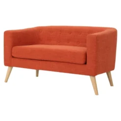 Bridie Mid-Century Loveseat - Christopher Knight Home -Christopher Knight Home GUEST 90d21a92 8652 4b95 84d6 4f60b0a27140