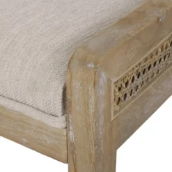 Christopher Knight Home Set Of 2 Maurers Cane And Wood Upholstered Dining Chairs Beige/Natural -Christopher Knight Home GUEST 90fe4d95 2daf 4e77 b92f 3fcf9521e5bc