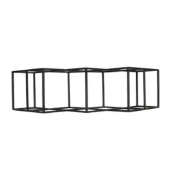 Mcclellan Modern Industrial 7 Bottle Tabletop Wine Rack Black - Christopher Knight Home -Christopher Knight Home GUEST 920182cf ea95 4f58 81ef 2a78e489b42c