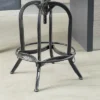 Farmdale Industrial Adjustable Swivel Barstool Natural Antique Black – Christopher Knight Home -Christopher Knight Home GUEST 92b105bf ab0d 461d 90b0 4d19ed28d9f6