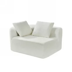 Christopher Knight Home 116" Modern Curved Sectional Sofa With High-Density Sponge And 4 Pillows -Christopher Knight Home GUEST 97275006 925a 4d89 995f f2a73cbb9f7a