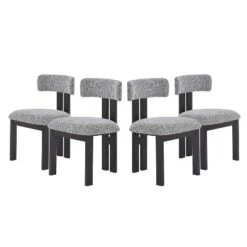 Christopher Knight Home Layla Iron Frame Upholstered Dining Chairs (Set Of 4) -Christopher Knight Home GUEST 98ecefaa 5300 4b81 ba88 2a156914d252