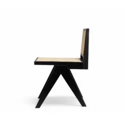 Christopher Knight Home Sepp Rubberwood And Cane Armless Dining Chair With V-Shaped Legs(Set Of 2) -Christopher Knight Home GUEST 9a3be5db 6a3a 41c3 9f5d 8707de32ae3c