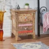 Fullen Handcrafted Boho 2 Drawer Mango Wood Nightstand Natural - Christopher Knight Home -Christopher Knight Home GUEST 9a3f0c43 b5b2 4075 9bbc 393d74dd846f