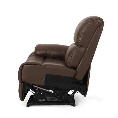 Meridan Contemporary Upholstered Theater Seating Reclining Sofa - Christopher Knight Home 8 Meridan Contemporary Upholstered Theater Seating Reclining Sofa - Christopher Knight Home - Image 6