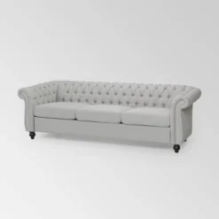 Parksley Tufted Chesterfield Sofa - Christopher Knight Home 20 Parksley Tufted Chesterfield Sofa - Christopher Knight Home -Christopher Knight Home GUEST 9f156fc5 0d47 43c9 8c16 f49120373af4