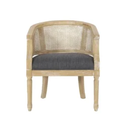 Steinaker French Country Wood And Cane Accent Chair - Christopher Knight Home -Christopher Knight Home GUEST 9f637532 1ec4 4d24 8ac3 33f0a2cad23b