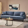Malverne Contemporary 3 Seater Fabric Sofa With Accent Pillows Charcoal/Dark Brown - Christopher Knight Home -Christopher Knight Home GUEST a0579d65 a9ce 42a5 9201 d8a162ab9f6f