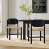 Christopher Knight Home Kayle Mid-Century Modern Acacia Wood Dining Chairs With Paper Rope Weave -Christopher Knight Home GUEST a20b0594 5f1c 4436 9fd2 8180eacd4147