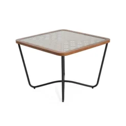 Christopher Knight Home Tierney Industrial Tempered Glass And Metal Square Coffee Table With Geometric Pattern 11 Christopher Knight Home Tierney Industrial Tempered Glass And Metal Square Coffee Table With Geometric Pattern -Christopher Knight Home GUEST a50a5a0a 79f2 49fd 929e f0dc43e974e8
