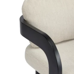 Christopher Knight Home Smolder Modern Rubberwood Upholstered Dining Chairs With Pillow Back (Set Of 2) -Christopher Knight Home GUEST a5717381 b8ee 4c04 8d46 3443c396e484