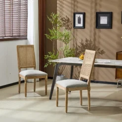 Christopher Knight Home Brownell French Country Fabric Upholstered Wood And Cane Dining Chairs (Set Of 2) 29 Christopher Knight Home Brownell French Country Fabric Upholstered Wood And Cane Dining Chairs (Set Of 2) -Christopher Knight Home GUEST a597ff8c 1cf6 44d3 bf61 13e7bab160de