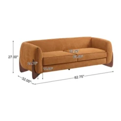 Christopher Knight Home Emma 2 Pieces Living Room Boucle Upholstered Sofa Set, Caramel -Christopher Knight Home GUEST aebf1115 f5c1 41fc ab20 376b53a03f69
