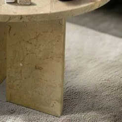 Christopher Knight Home Moira Unique Veining Natural Marble Round Coffee Table With Solid Slab Base -Christopher Knight Home GUEST af3d6948 20bd 4fcb 90bc e2319c3babd2