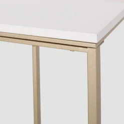 Durand Modern Glam End Table White - Christopher Knight Home -Christopher Knight Home GUEST af588f5b f319 4d01 bbc1 6b575dbb06b1