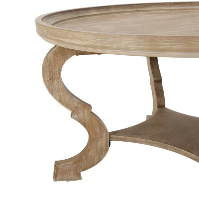 Althea Circular Coffee Table - Christopher Knight Home 4 Althea Circular Coffee Table - Christopher Knight Home - Image 2