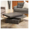 Iverson Rectangular Rotatable Coffee Table Black Oak - Christopher Knight Home: Unique 60's Vibe, Dual-Shelf 2 Iverson Rectangular Rotatable Coffee Table Black Oak - Christopher Knight Home: Unique 60's Vibe, Dual-Shelf -Christopher Knight Home GUEST b41b3620 3895 41fd bd68 12a0b6b308ec
