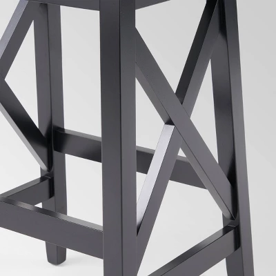 Set Of 2 Greely Farmhouse Barstools - Christopher Knight Home 6 Set Of 2 Greely Farmhouse Barstools - Christopher Knight Home - Image 4