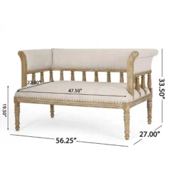 Loyning Traditional Fabric Tufted Loveseat - Christopher Knight Home -Christopher Knight Home GUEST b5fa8828 eaf5 4a66 a3dc f41dfc8c4ae8