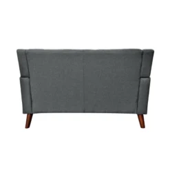 Candace Mid Century Modern Loveseat Dark Gray - Christopher Knight Home -Christopher Knight Home GUEST b6853786 8e26 49fd bd7a 04efb1e6319b