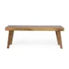 Fircrest Handcrafted Boho Mango Wood Bench Natural - Christopher Knight Home -Christopher Knight Home GUEST b712f14b 6c78 420f 905a 5b3c7c6bcebc