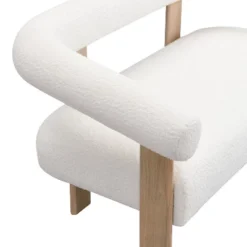 Christopher Knight Home Webb 53" Modern Rubberwood Boucle Upholstered Loveseat -Christopher Knight Home GUEST b80d31ec 8711 4655 8a06 d3f15579c0aa