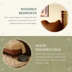 Christopher Knight Home Calka Modern Faux Leather Upholstered Coffee Bed With Headboard -Christopher Knight Home GUEST b8176d90 5b02 4cde 8370 4716eabe3cfa