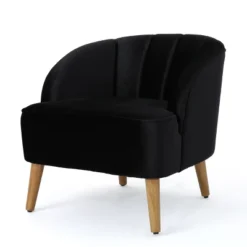 Amaia Modern New Velvet Club Chair - Christopher Knight Home -Christopher Knight Home GUEST b92caa2f b86a 4413 949f e5fc4e02ad8f