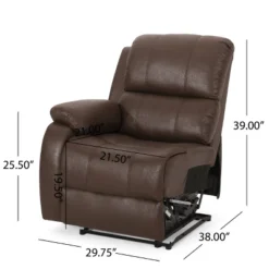 Meridan Contemporary Upholstered Theater Seating Reclining Sofa - Christopher Knight Home 35 Meridan Contemporary Upholstered Theater Seating Reclining Sofa - Christopher Knight Home -Christopher Knight Home GUEST b986af87 a1bc 45c3 bf0a 84975f43ae2e