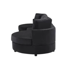 Christopher Knight Home Baldum Modern 3-Seater 129" Chenille Upholstered Sofa With Curved Design And Thick Cushions -Christopher Knight Home GUEST ba3cffb2 481e 472b a07d 0ab70c21b5b8