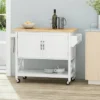 Finzer Farmhouse Kitchen Cart White - Christopher Knight Home -Christopher Knight Home GUEST baa238fd 035d 45c0 b75b c64d30f5c25c