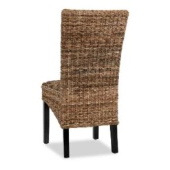 Christopher Knight Home Classic Harper Rattan And Wood Dining Chair (Set Of 2), Brown/Black -Christopher Knight Home GUEST bc287463 5e40 4010 b56c 5f7a7369811d