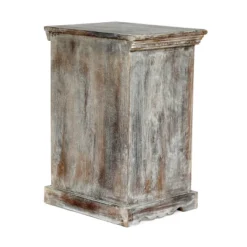 Tijeras Handcrafted Boho Mango Wood Nightstand Distressed White - Christopher Knight Home -Christopher Knight Home GUEST bc3096f4 0521 42e1 a7b2 b21d0e5710b1