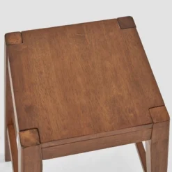 Set Of 2 Maybelle Farmhouse Wooden Counter Height Barstools - Christopher Knight Home -Christopher Knight Home GUEST bc526615 ba6c 4371 8e7e 5a69038dfa2a