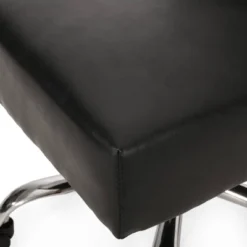 Bergen Contemporary Wingback Swivel Office Chair Midnight Black/Chrome - Christopher Knight Home -Christopher Knight Home GUEST bd0a4f26 2b33 4e00 b6e4 23513224200c