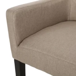 Mcclure Contemporary Upholstered Armchair Taupe/Espresso - Christopher Knight Home 16 Mcclure Contemporary Upholstered Armchair Taupe/Espresso - Christopher Knight Home -Christopher Knight Home GUEST c0570232 f10d 4bc1 80a1 f53700121a96